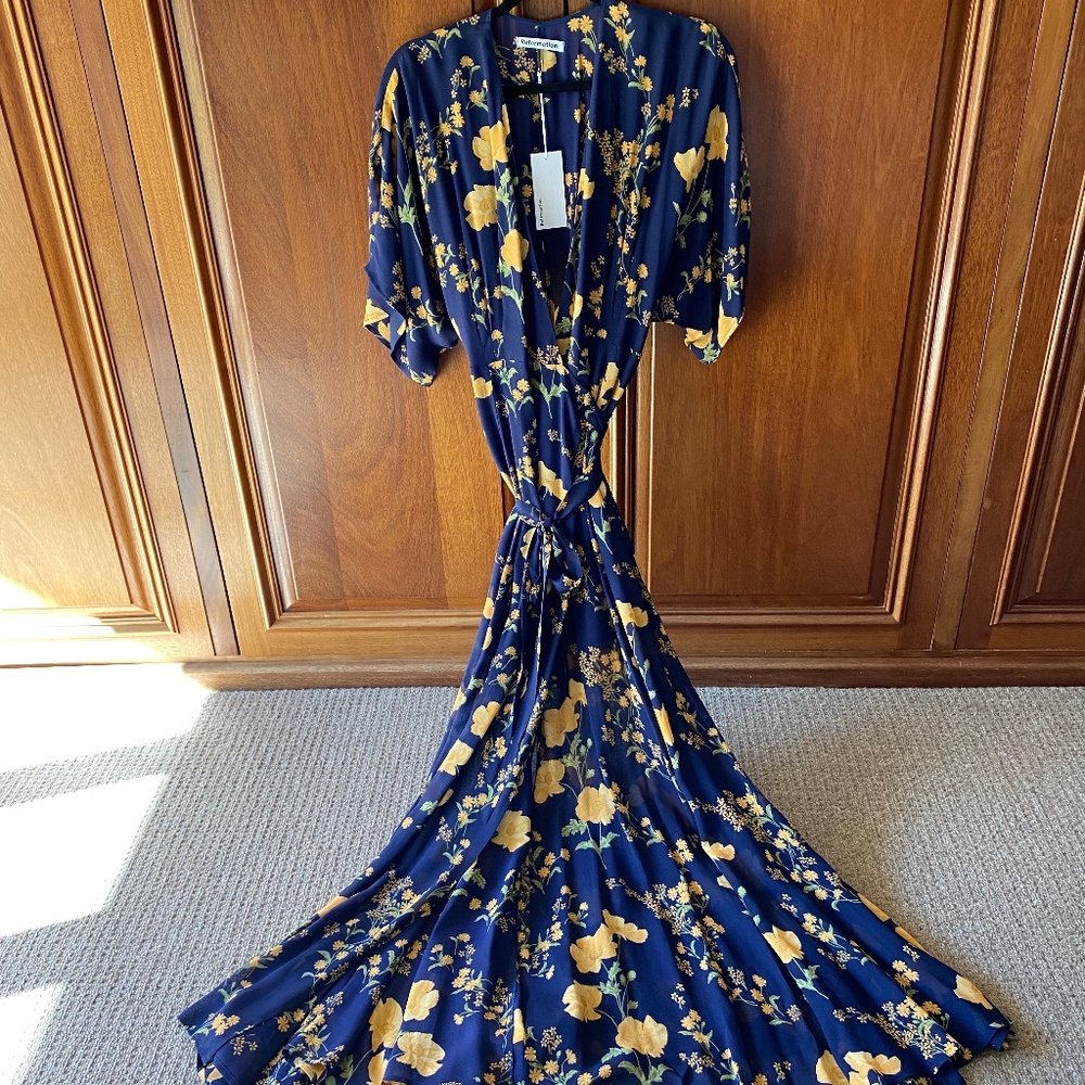 Reformation Winslow Bernadette Dress M